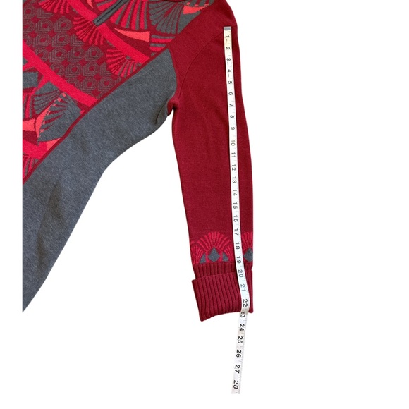 Title Nine Red and Gray Women's Sweater - Picture 5 of 10